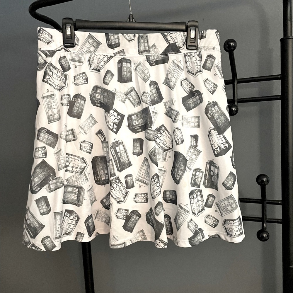 XL Doctor Who Tardis Skirt